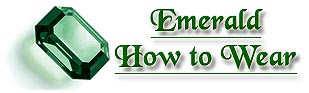 Natural Panna Emerald Hor to Wear Procedure to weal a Gemstone